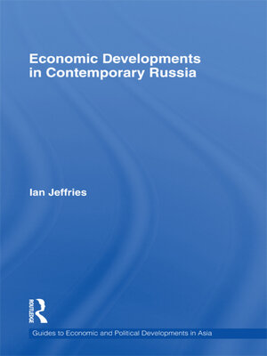 cover image of Economic Developments in Contemporary Russia